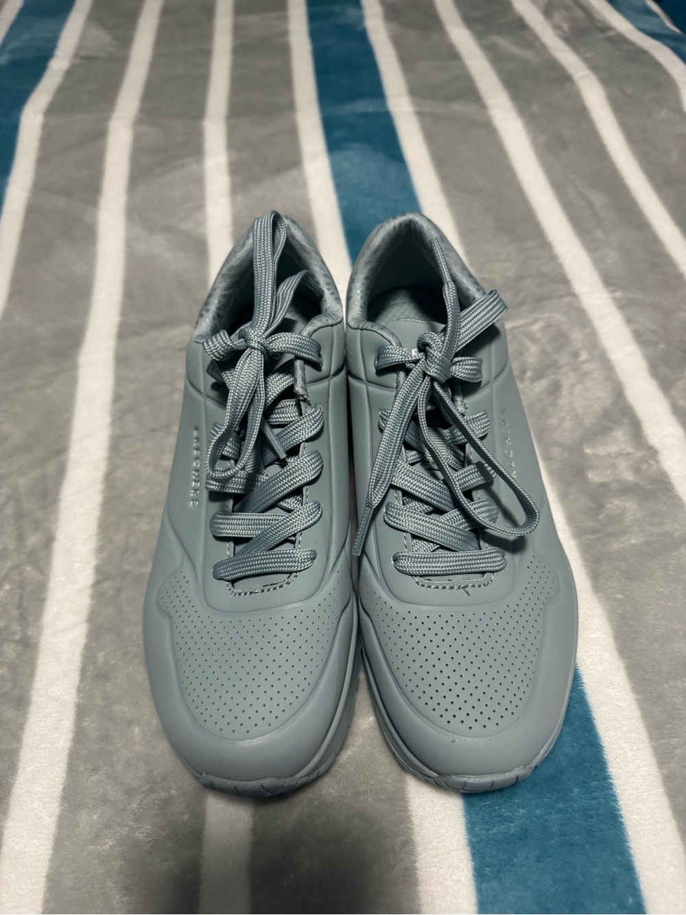 Sketchers UNO Stand on Air Gray/Blue